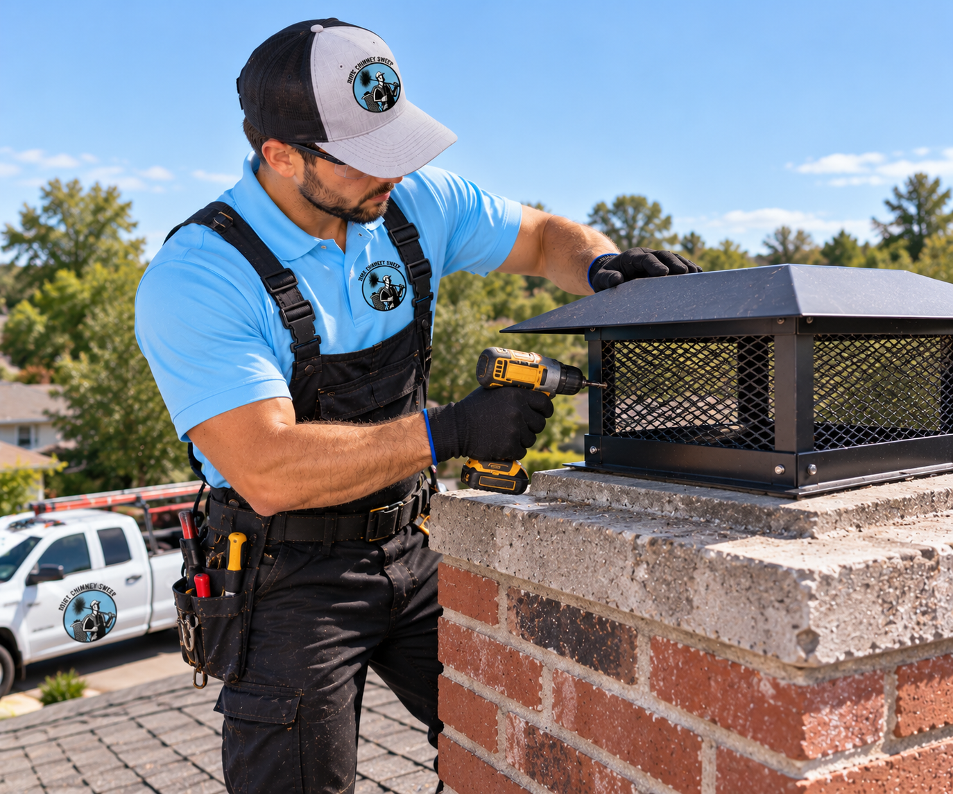 Chimney sweep service