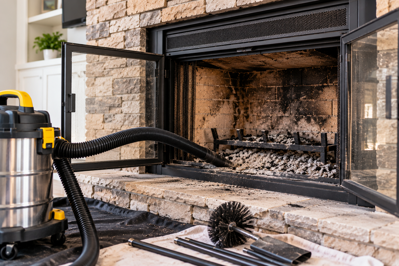 Fireplace Cleaning